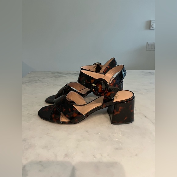 J. CREW Penny Sandals, Tortoiseshell, 10 - Picture 4 of 6